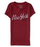 Aeropostale Distressed New York Aero Graphic T