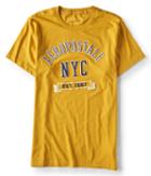 Aeropostale Aropostale Nyc Est. 1987 Graphic Tee - Yellow, Xsmall