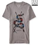 Aeropostale Free State Southwest Snake Graphic T