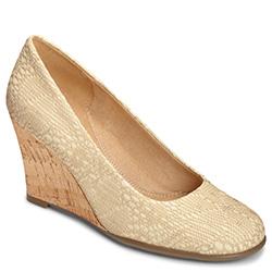 Aerosoles Plum Tree Wedge, Natural Eyelet