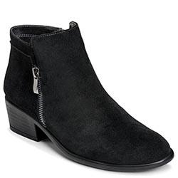 Aerosoles Mythology Flat, Black Suede