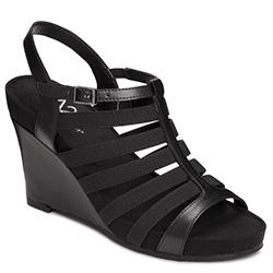 Aerosoles Magic Plush Wedge, Black