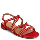 Aerosoles Downtown Closed-toe Sandal, Red Suede