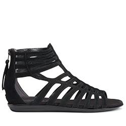 Aerosoles Chlear Sky Sandal, Black Suede