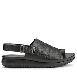 Aerosoles Boulevard Sandal, Black Leather