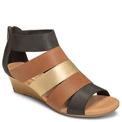 Aerosoles Yet Forth Wedge, Black Multi