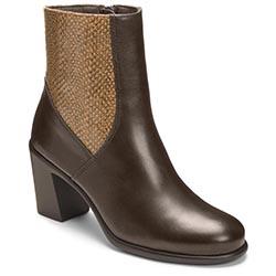 Aerosoles Hole Of Fame Heel, Dark Brown Leath