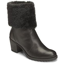 Aerosoles Incognito Boot, Black Leather
