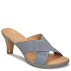 Aerosoles Love Powem Closed-toe Sandal, Mid Blue