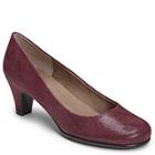Aerosoles Nice Play Slip-on, Wine Faux Suede
