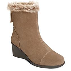 Aerosoles Bravery Boot, Taupe Suede