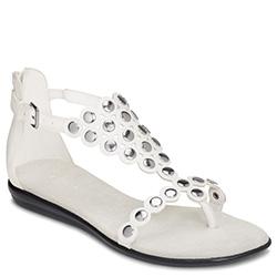 Aerosoles Chlassified Closed-toe Sandal, White
