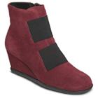 Aerosoles Get Fit Boot, Wine Suede/leather