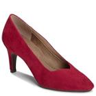 Aerosoles Expert Pump, Red Fabric