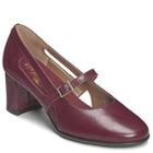 Aerosoles Box Office Pump, Wine Leather