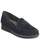 Aerosoles Time Off Flat, Navy Suede