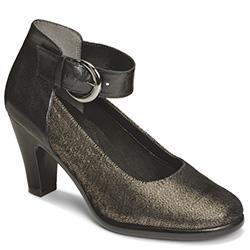 Aerosoles Impressive Pump, Black Tweed/leather