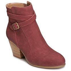 Aerosoles Invitation Bootie, Dark Red