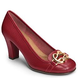 Aerosoles Enrollment Pump, Dark Red Leather