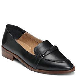 Aerosoles South East Loafer, Black Leather