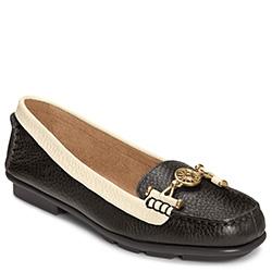 Aerosoles Nuwlywed Loafer, Black/gray Suede