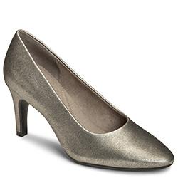 Aerosoles Exquisite Pump, Silver Leather