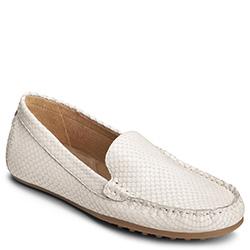 Aerosoles Over Drive Flat, White Snake