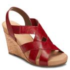 Aerosoles Swim Plush Wedge, Red