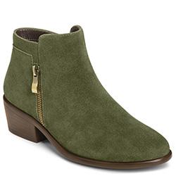 Aerosoles Mythology Flat, Dark Green Suede