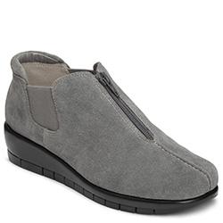 Aerosoles Landfall Loafer, Gray Suede/faux Metallic