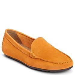Aerosoles Over Drive Flat, Dark Yellow Suede