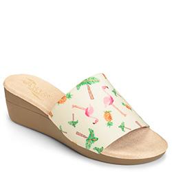 Aerosoles Florida Wedge Slide, Bone