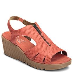 Aerosoles Duffle Bog Wedge, Coral Snake