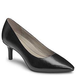 Aerosoles Drama Club Pump, Black Leather