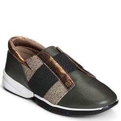 Aerosoles Fresh Air Sneaker, Green Suede