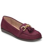Aerosoles Super Soft Loafer, Wine Nubuck