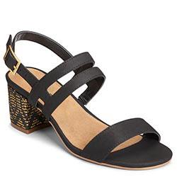 Aerosoles Mid Size Sandal, Black