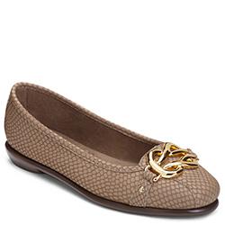 Aerosoles High Bet Ballet Flat, Taupe Snake