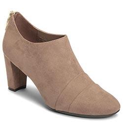 Aerosoles Tavern Heel, Taupe Faux Suede