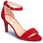 Aerosoles Laminate Sandal, Red Suede