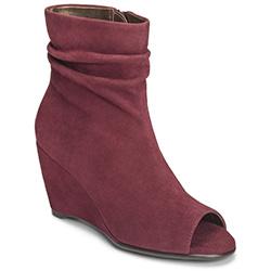 Aerosoles Resource Wedge, Wine Suede/leather