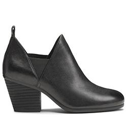 Aerosoles Levitate Bootie, Black Leather