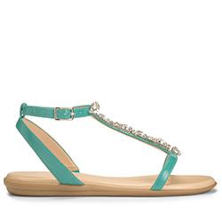 Aerosoles Chlearwater Sandal, Turquoise Pu