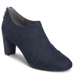 Aerosoles Tavern Heel, Blue Faux Suede