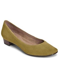 Aerosoles Subway Heel, Mid Green Suede