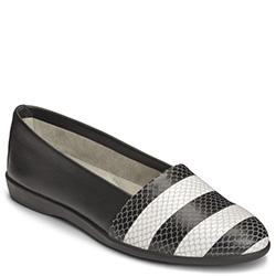 Aerosoles Trend Setter Slip-on, Black White Snake