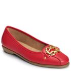 Aerosoles High Bet Ballet Flat, Red Leather