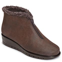 Aerosoles Nonchalant Bootie, Brown Fabric