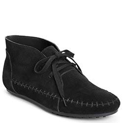 Aerosoles Driving Range Bootie, Black Suede