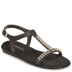 Aerosoles Chronichle Closed-toe Sandal, Black